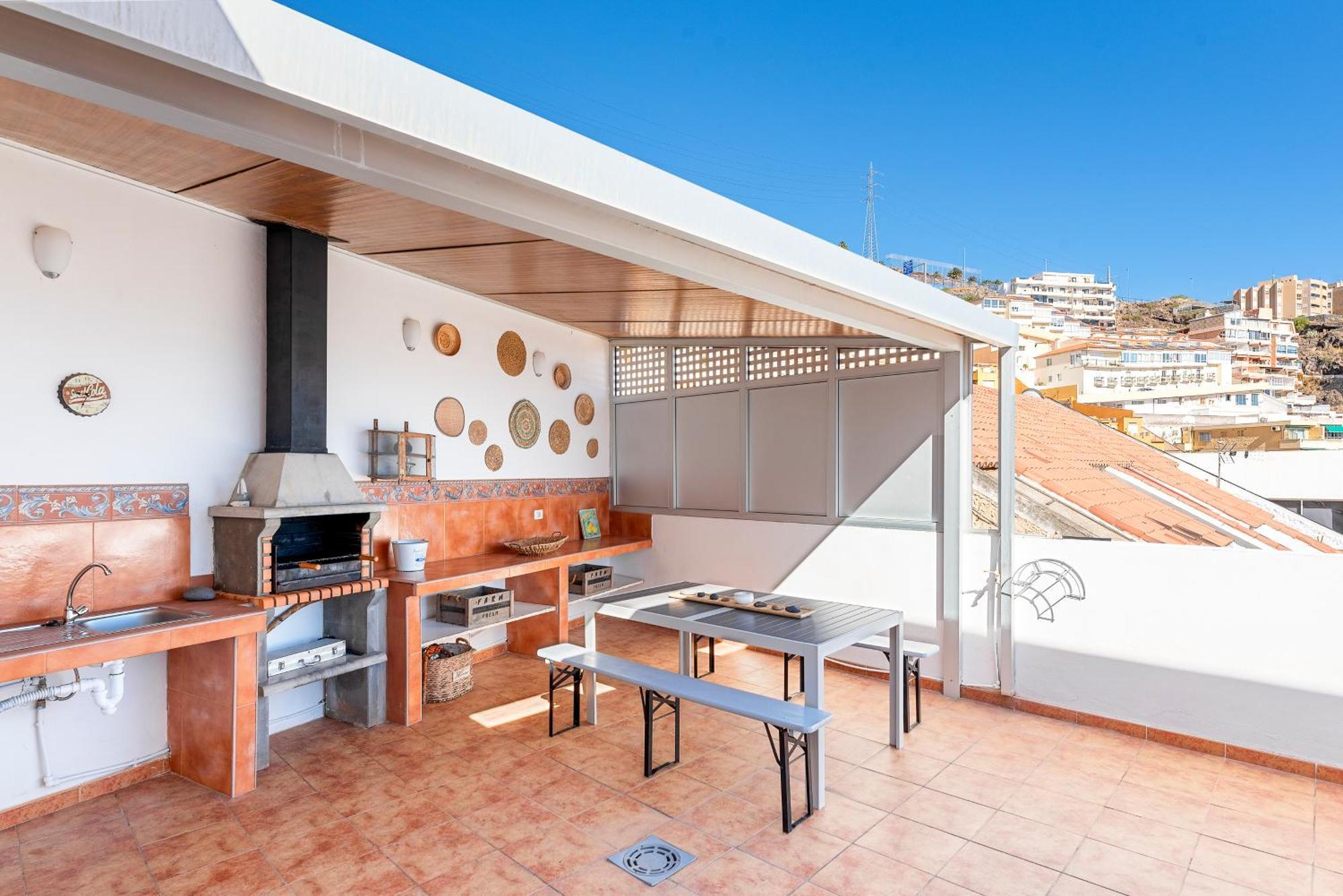 Boutique Apartment With Bbq Terrace And Ocean Views Tabaiba Kültér fotó