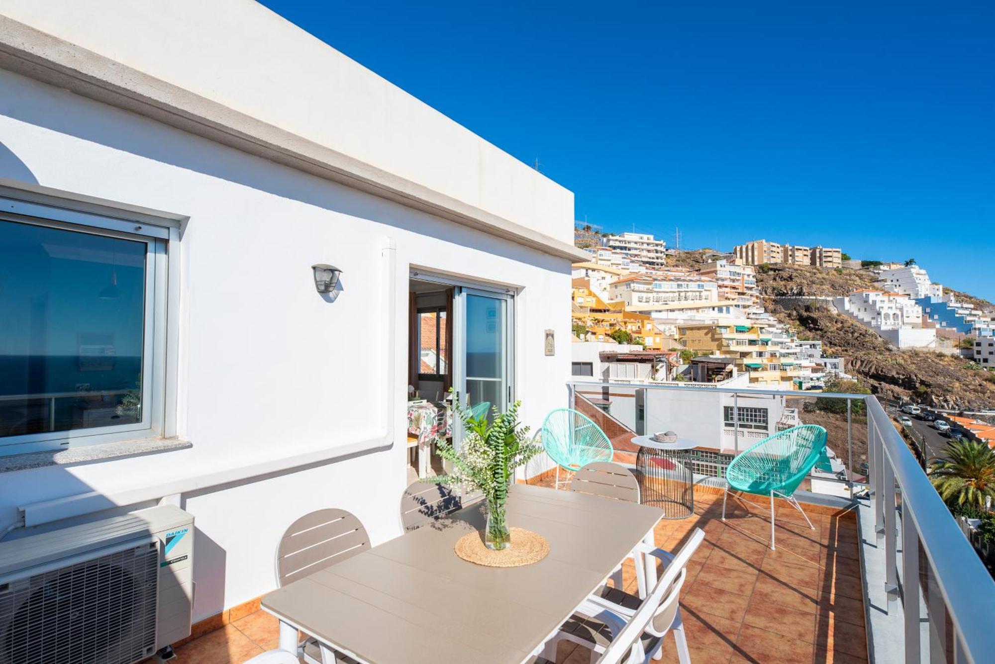 Boutique Apartment With Bbq Terrace And Ocean Views Tabaiba Kültér fotó